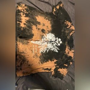 “No rain no flowers” 3x size tee almost a crop top